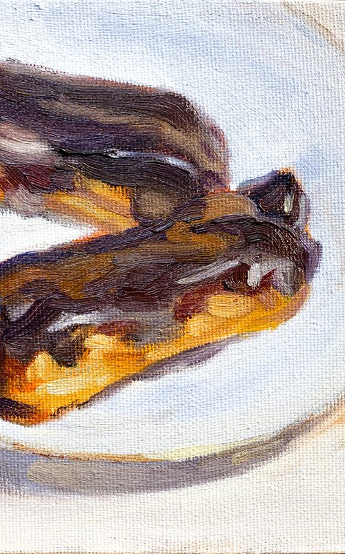 Chocolate eclairs by Nataliia Nosyk