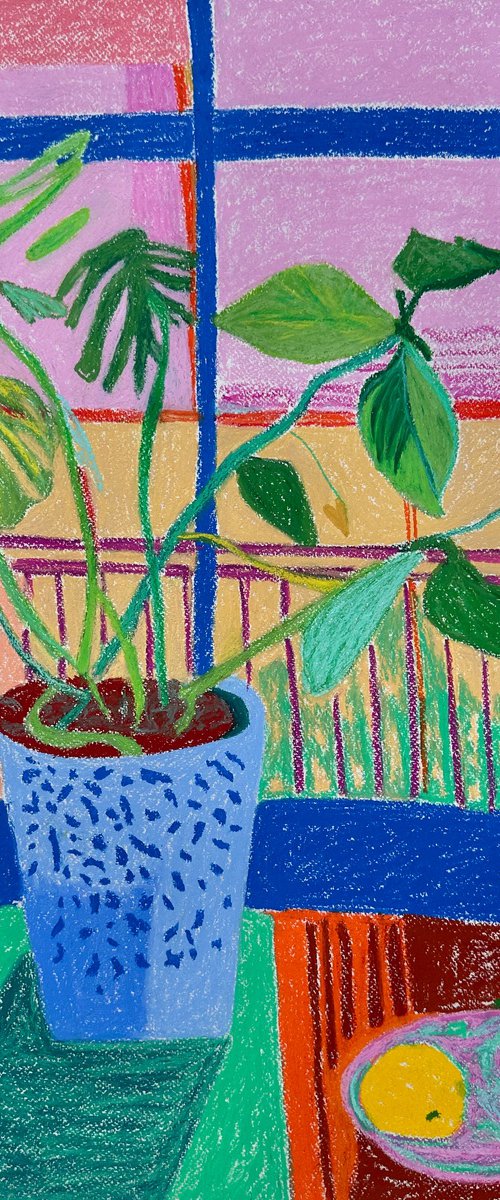 The Plant by the Window by Alina Timoshenko