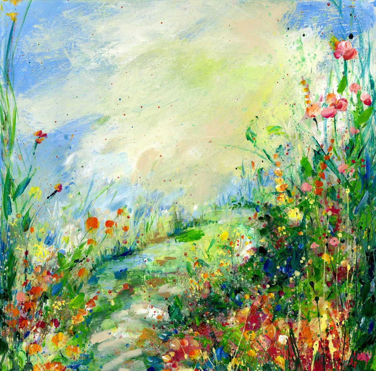  Storybook Journey By Kathy Morton Stanion, 20 X 20, Artwork For Sale On Artfinder