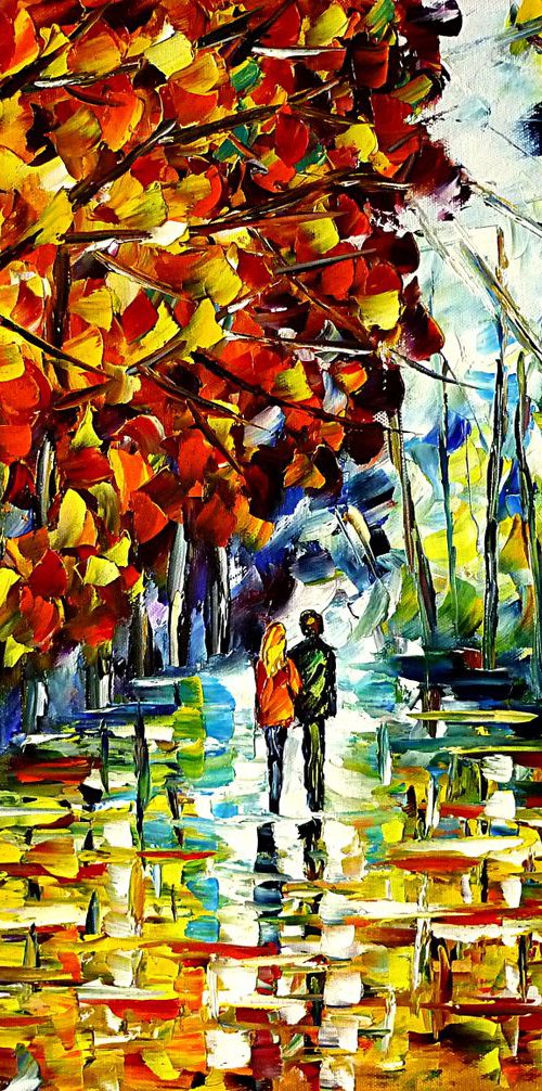 Autumn park by Mirek Kuzniar