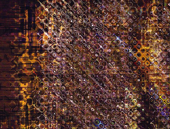 Ciudades abstractas II/XL large original artwork