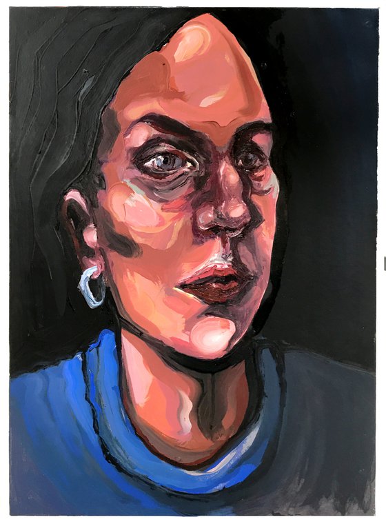 portrait of her