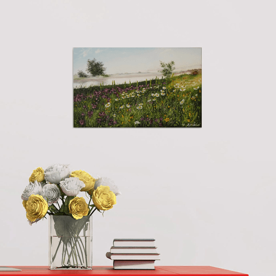 Wildflowers by the River