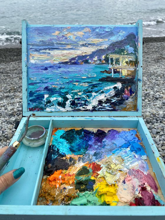 "Yalta Seascape", 18*24cm