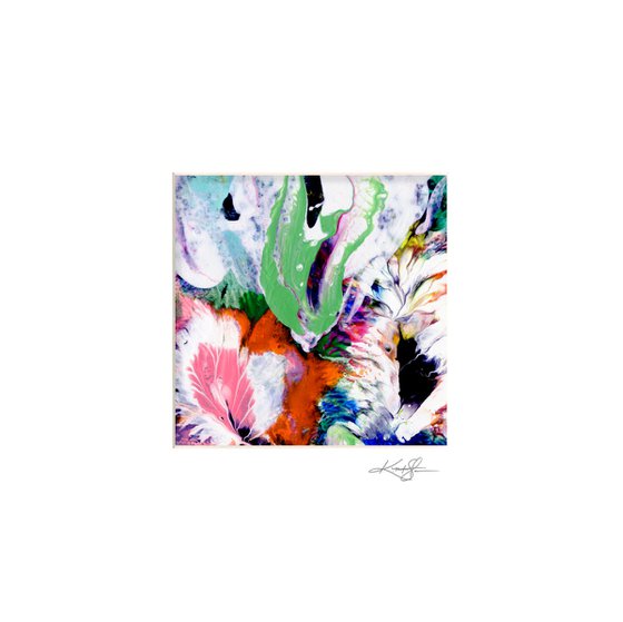 Blooming Magic 198 - Abstract Floral Painting by Kathy Morton Stanion