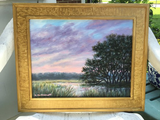 PINKS ON THE MARSH # 2 ©2025