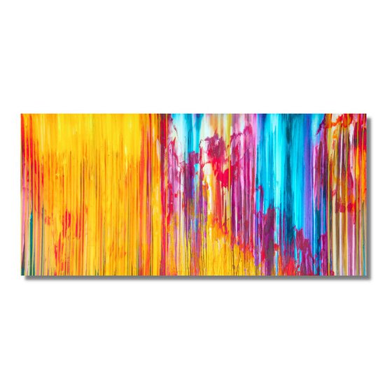 170x 80 cm | Extra Large Abstract | The Emotional Creation #255