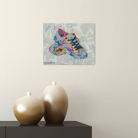 Sneakers / Collage / Free shipping