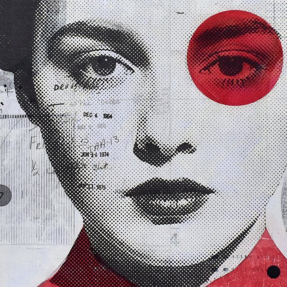 333_Portrait with Red Polka Dots
