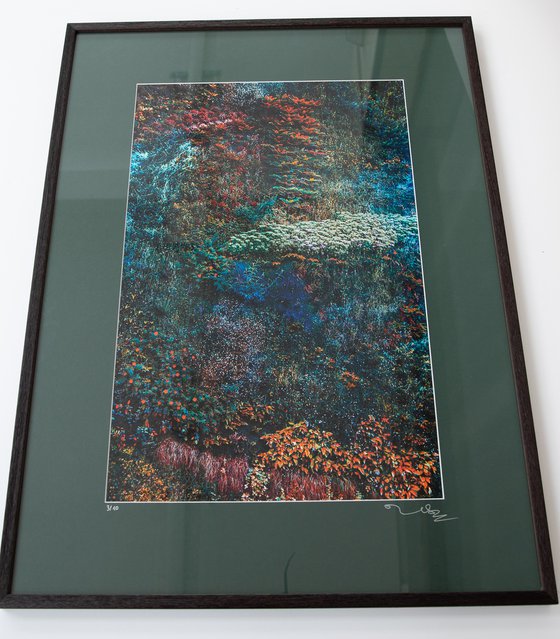 Wall of Nature V (Framed)