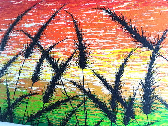 Grass in Gold