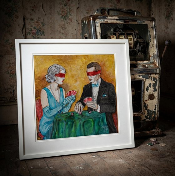 The blind wager
