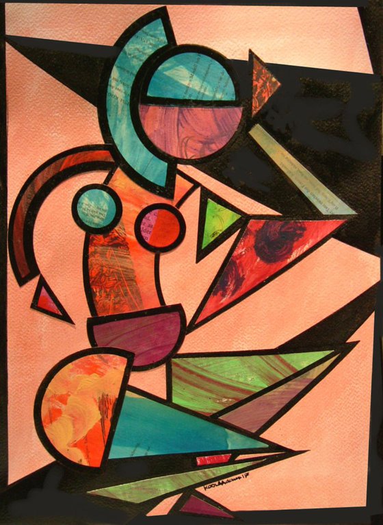 'Geometric Nude'