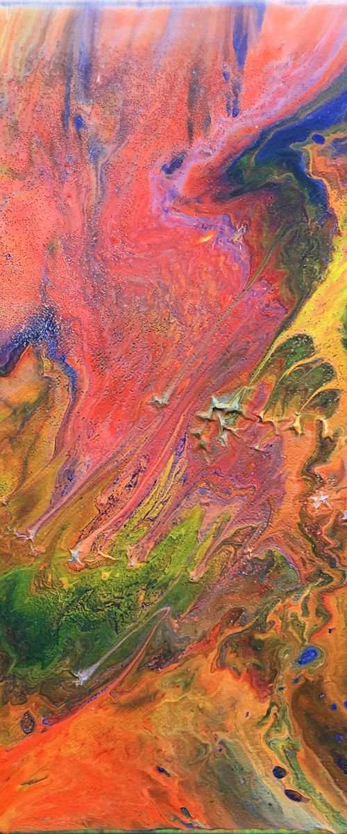 "Epiphany" - SPECIAL PRICE - Original Abstract PMS Acrylic Painting - 16 x 20 inches by Preston M. Smith (PMS)