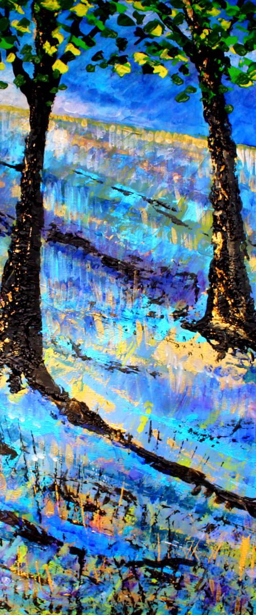Micheldever woods in Spring I by Paul J Best