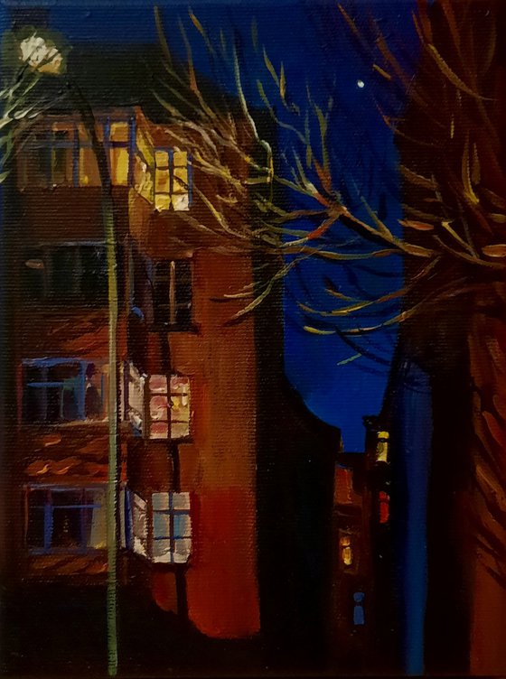 First light of the evening