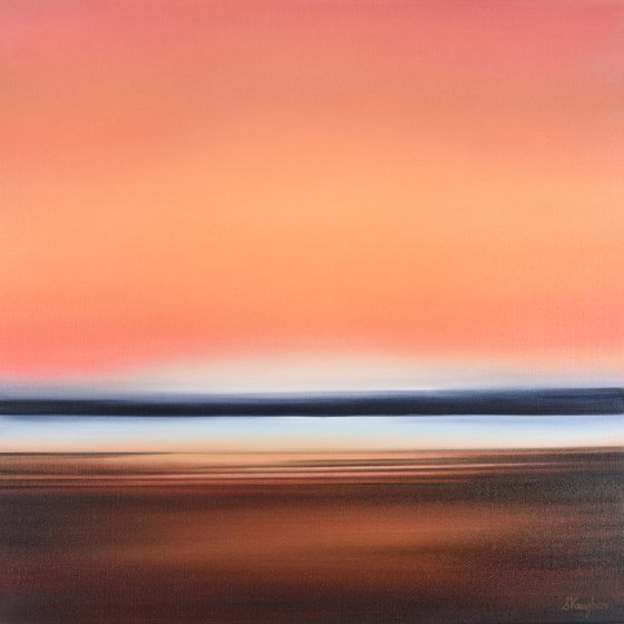 Sky Glow - Abstract Seascape