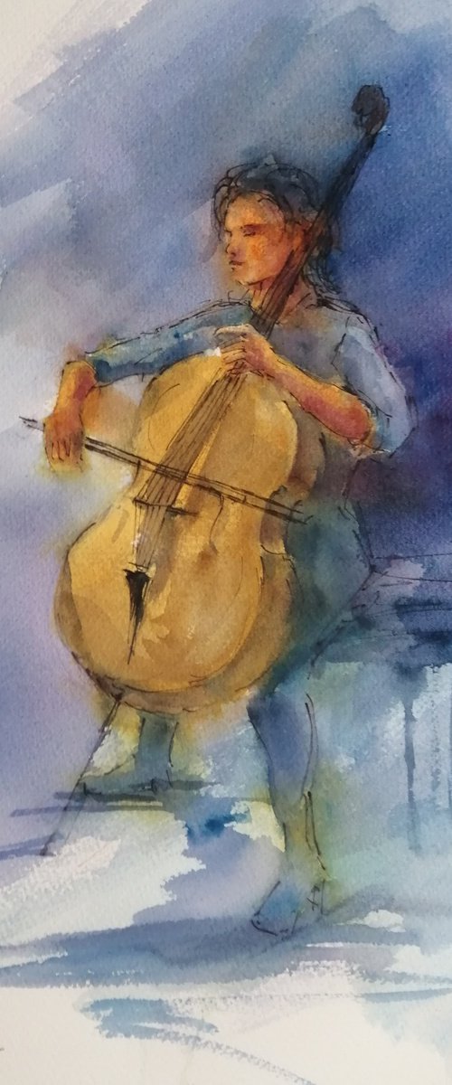 musician 10 by Giorgio Gosti