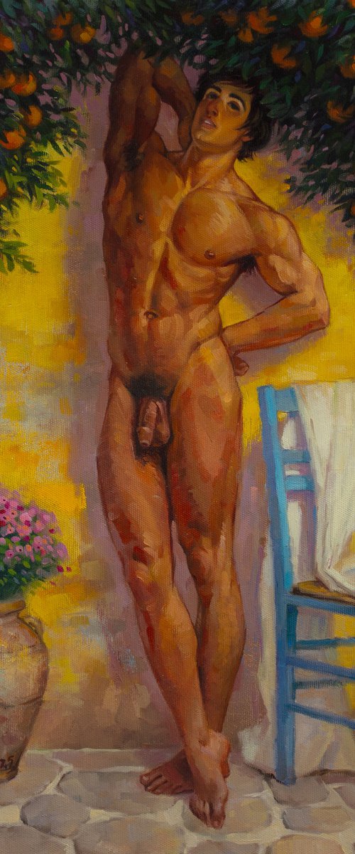 IN THE SHADES OF ORANGE TREES by Yaroslav Sobol