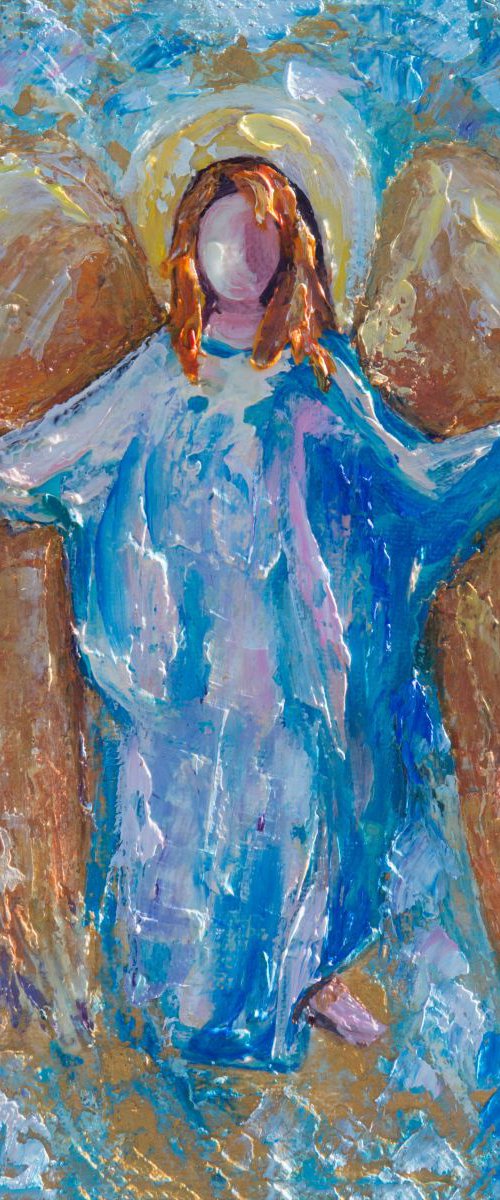 Guardian Angel by Lena Owens at OLena Art