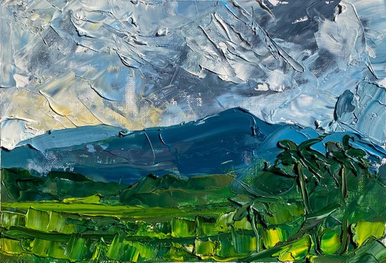 Bali Plein Air Landscape