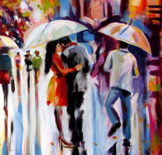 Colorful autumn in the city