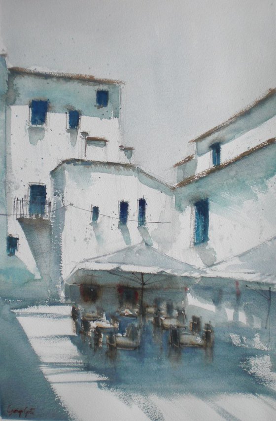 Cafe in Tuscany 2