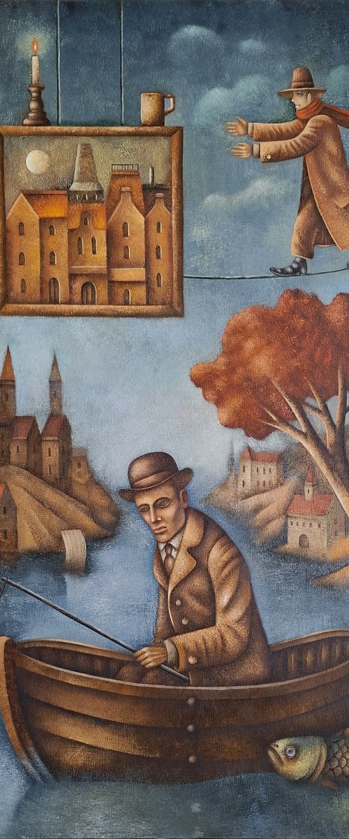 Night Fishing by Eugene Ivanov