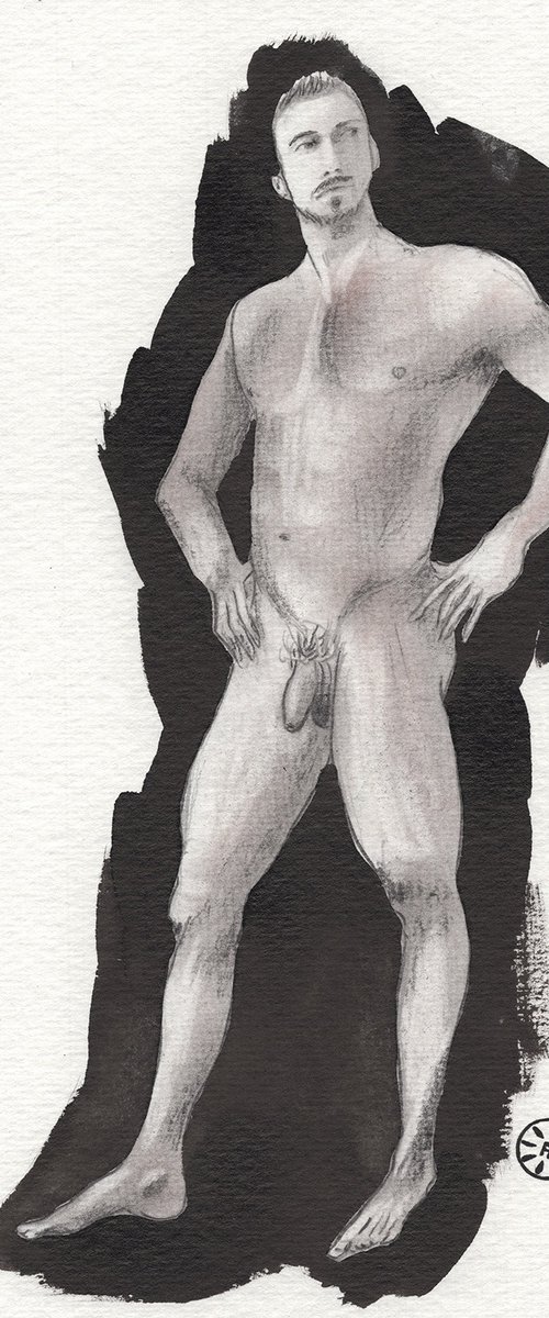 David - Male Nude by Anton Maliar