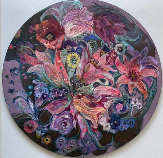 Flower round dance 3