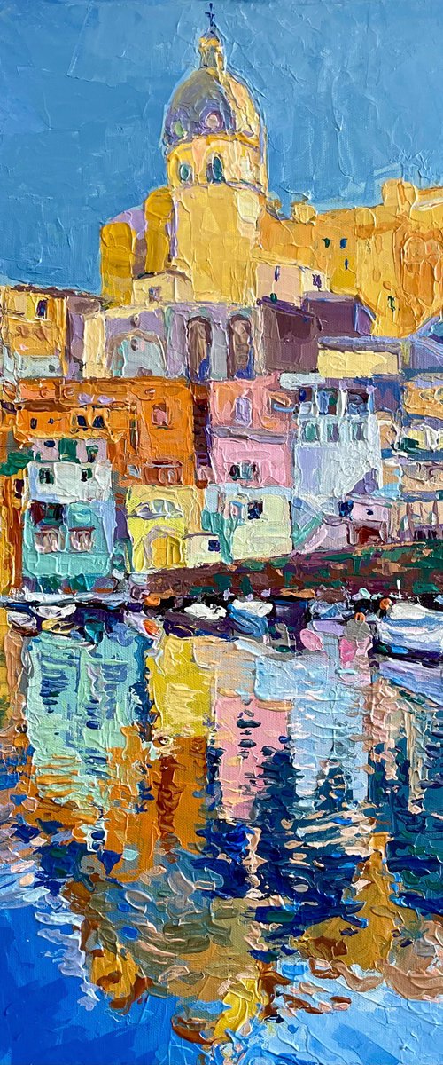 Procida Island Naples Italy by Adriana Dziuba