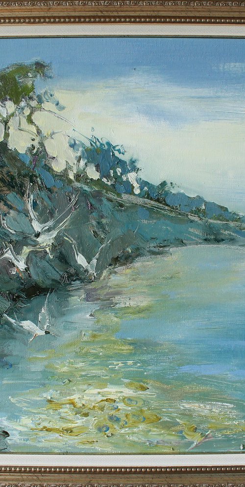 Wings over the cliff by Henadzy Havartsou