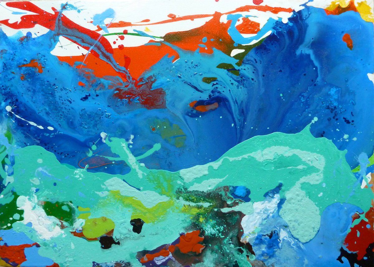 Abstract painting by Nikolai Gritsanchuk