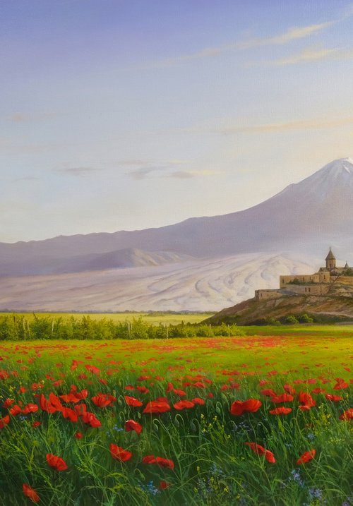 Ararat. Khor Virap by Eduard Zhaldak