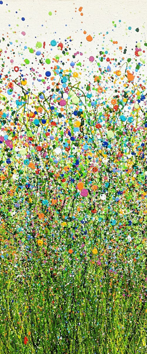 Glorious Rainbow Meadow by Lucy Moore