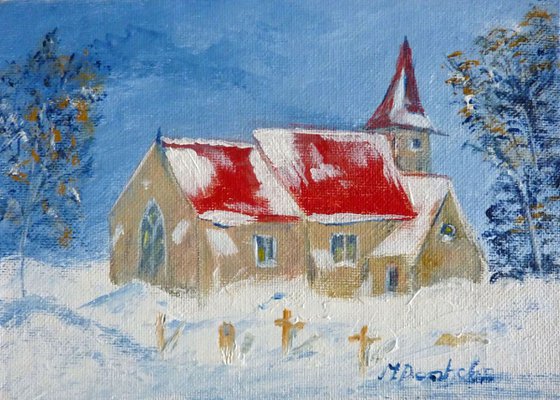 Snow at the Church