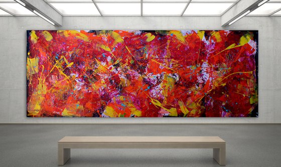 Nature vs. Landscape - Oversize XXL Abstract Painting