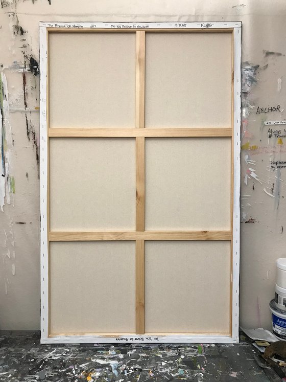 Do You Believe In Nowhere Minimalist Painting