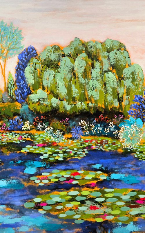 Blue Resonance by Karen Rieger