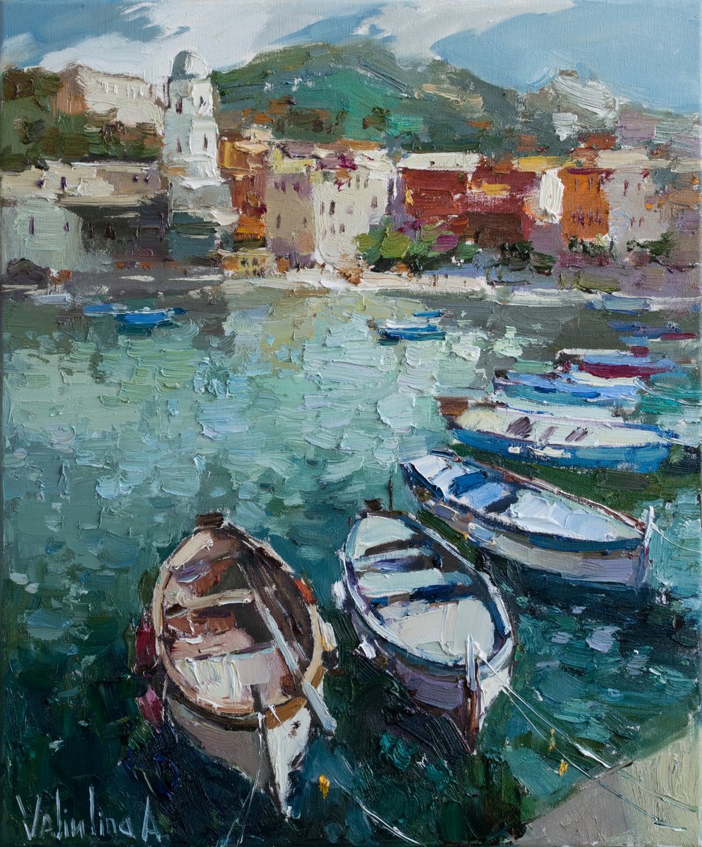 Rowing boats by Anastasiia Valiulina