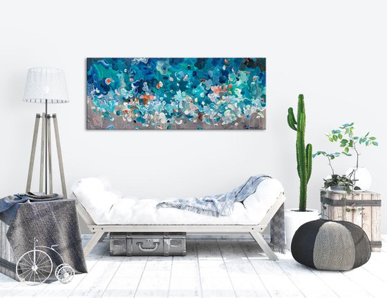 'Oceanum somnio' - 60x24"