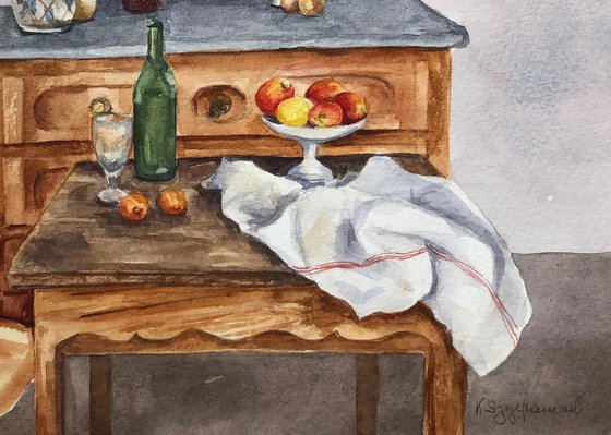 In Cézanne's atelier