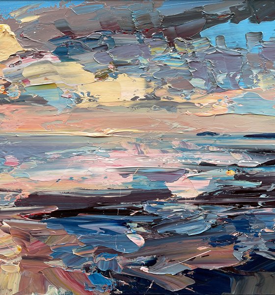 Beach at sunset