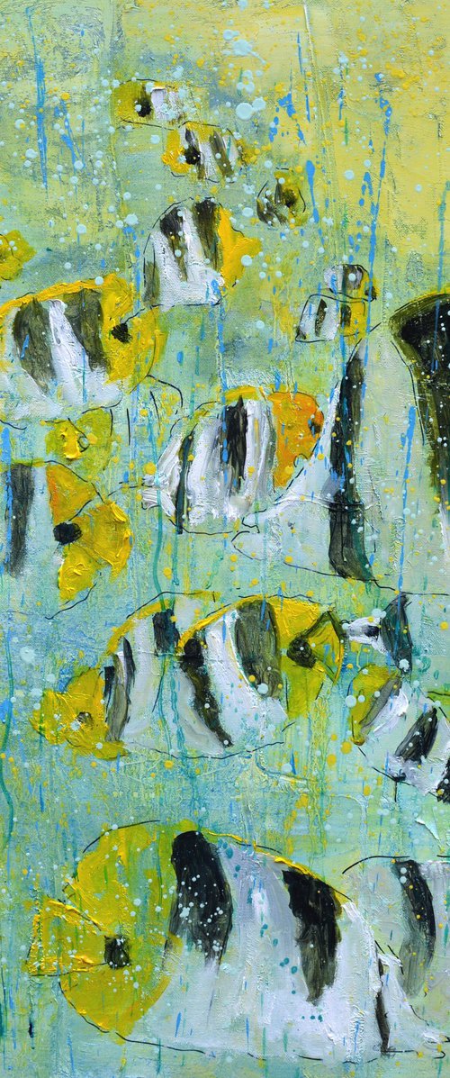 Dancing fish by Pol Henry Ledent