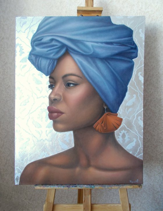 "Dominican", woman portrait