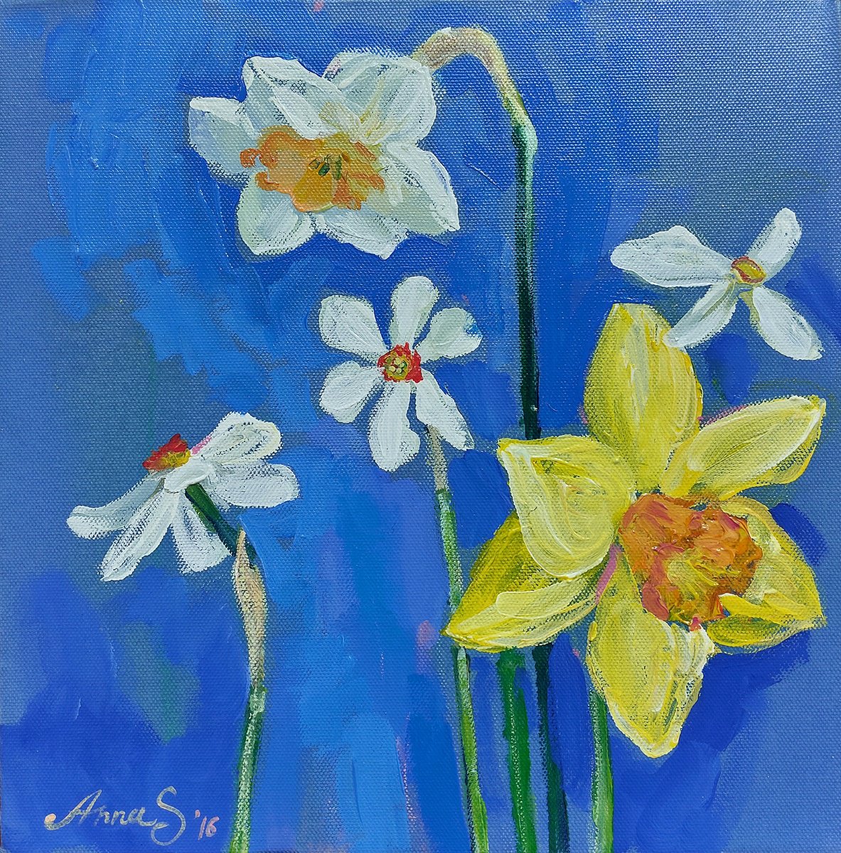  - ?Daffodils I - ? by Anna Silabrama