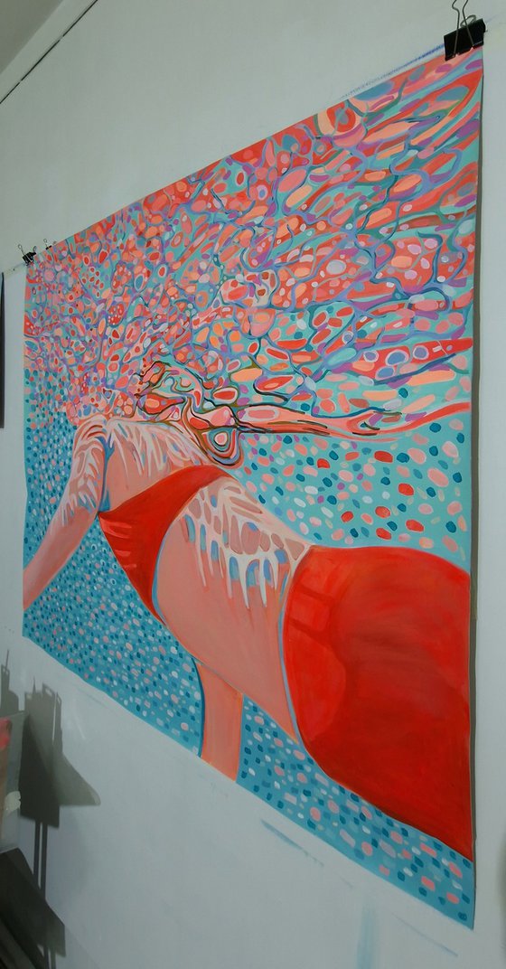 Underwater Pastel Green