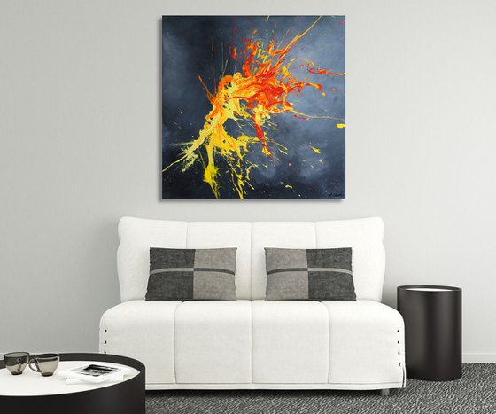 Wildfire (Spirits Of Skies 064169) (80 x 80 cm) XXL (32 x 32 inches)