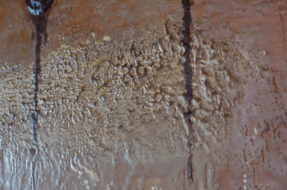 "Ternary Perception". Encaustic.