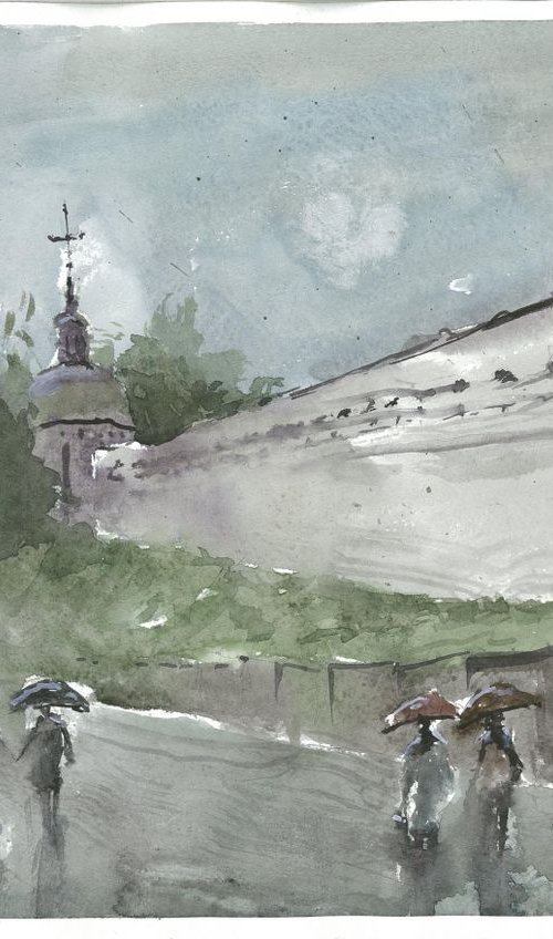 RAIN IN KIEV 2 by Eugene Gorbachenko